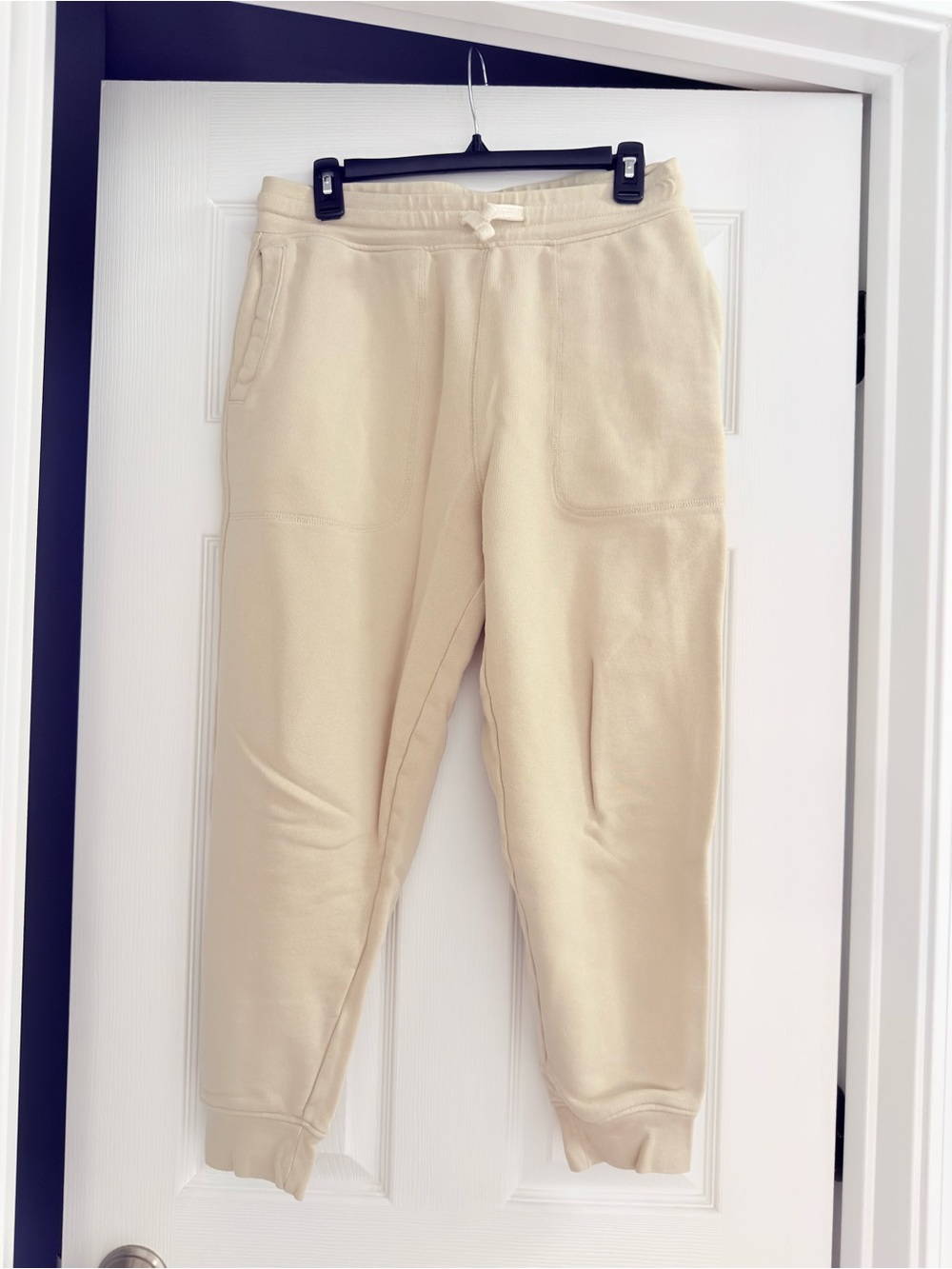 Zara Men's Neutral Cream Joggers